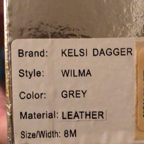 Kelsi Dagger wilma leather booties grey - Picture 4 of 8